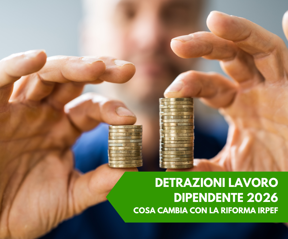 Detrazioni lavoro dipendente 2026