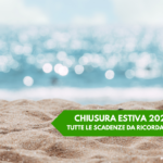 chiusura estiva 2026