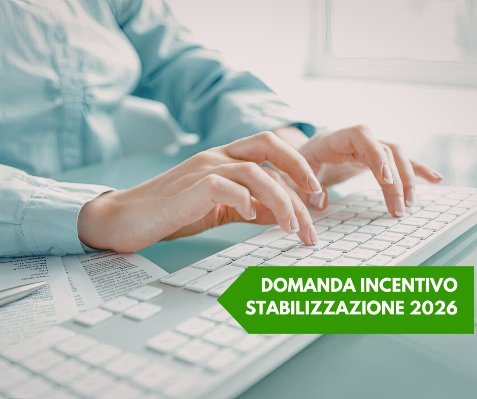 Domanda incentivo stabilizzazione 2026