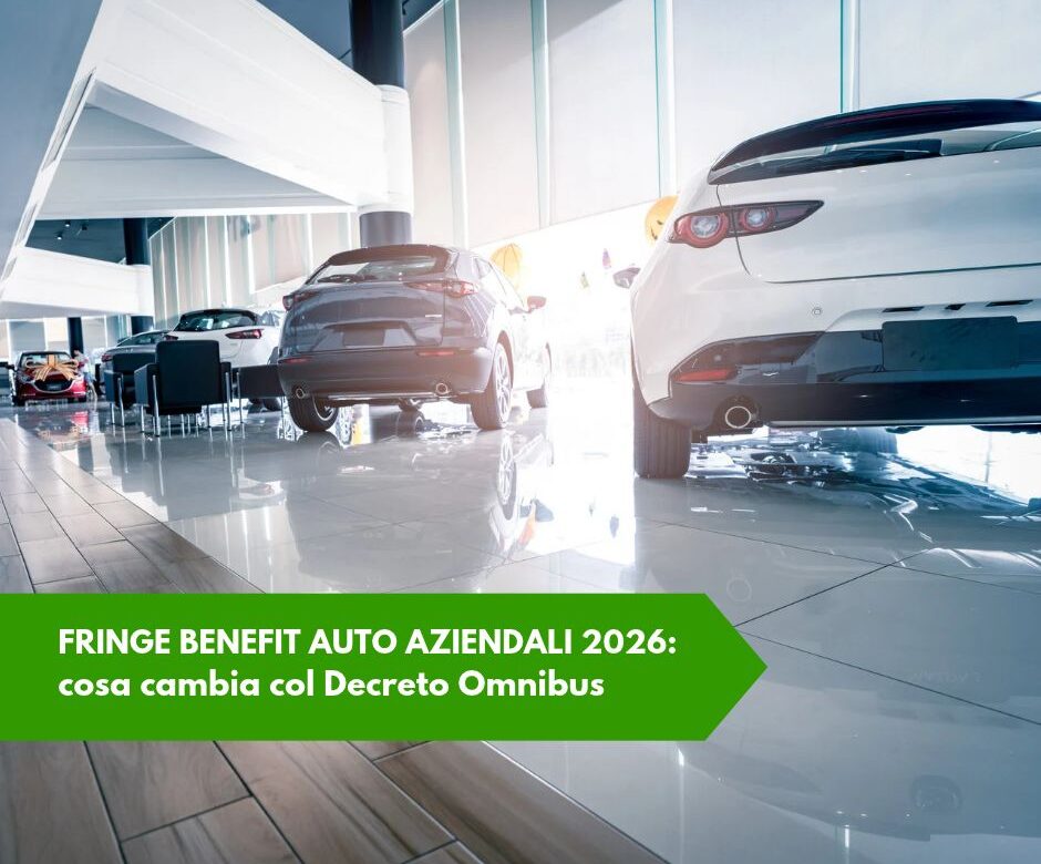 fringe benefit auto aziendali 2026